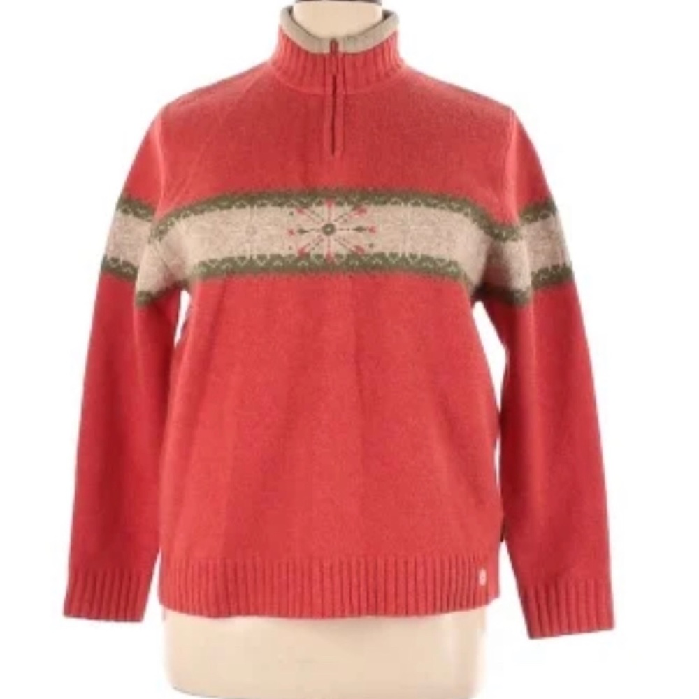 Woolrich 1/4 Zip Pullover Sweater